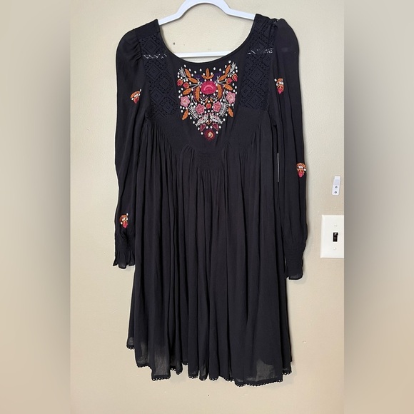 Free People Mohave Embroidered Mini Dress NWT - Picture 3 of 7